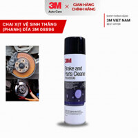 Vệ sinh làm sạch bố thắng oto, xe máy 3M 08896 Brake and Parts Cleaner chai 600ml