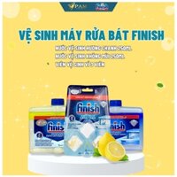 Vệ sinh máy rửa bát và khử mùi Finish - nhập khẩu EU, làm sạch vôi, chất béo trong máy kể cả những nơi khó tiếp cận nhất