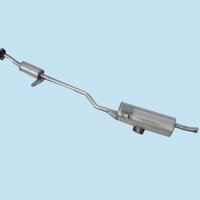vệ sinh ống xả ô tô Bộ giảm âm ô tô hoàn toàn bằng thép không gỉ Zhongyi 465 EFI | Ống xả được lắp đặt trong bãi đậu xe ban đầu ống tiêu winner x ống xả đoạn cuối kia morning Ống xả