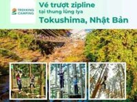 Vé Trượt Zipline Tại Thung Lũng Iya Ở Tokushima Nhật Bản