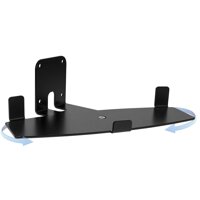 Vebos Wall Mount Soundtouch 20 rotatable Black - Compatible with Bose Soundtouch 20