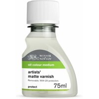 Véc-ni bảo vệ tranh sơn dầu 75ml hãng Winsor and Newton - artists' satin/gloss/matt varnish