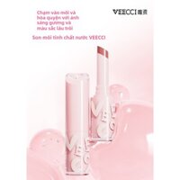 Vecci Weizi Water Essence Son môi giữ màu, không dính cốc, tạo màng, không nhuộm môi