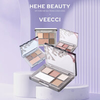 VEECCI - Bảng Phấn Mắt 5 Màu Ánh Ngọc Trai Lấp Lánh