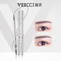 VEECCI Bút chì kẻ mày nước lỏng Lâu trôi Không dễ phai Bút chì kẻ mày được xác định rõ ràng