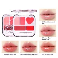 Veeocci Màu Ngẫu Nhiên Lip Glaze Tấm Một Tấm Son Môi Đa Năng Tấm Dưỡng Ẩm Chống Dính Cốc