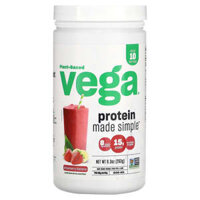 Vega Plant-Based Protein Made Simple Strawberry Banana 9.3 oz (263 g)