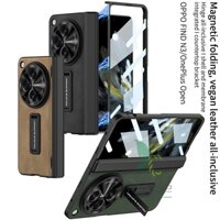 Vegan Bao Da Điện Thoại Nắp Lật Từ Tính Kiêm Giá Đỡ Cho oppo find n3 / oneplus Vỏ