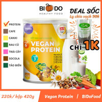 Vegan Protein Bột Sữa Hạt Đậu Rau Củ Thuần Chay - Bí Đỏ Food - Sữa Hạt Bổ Sung Dinh Dưỡng