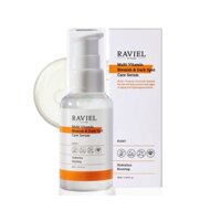 (Vegan) Tinh chất sáng da mờ thâm, đốm nâu Raviel Multi Vitamin Blemish Dark Spot Care Serum 50ml