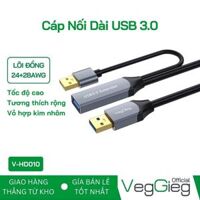 VegGieg V-U330 Cáp Nối Dài USB 3.0 - Tích Hợp Chip cao cấp