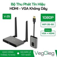 VegGieg V-Z5 Bộ Thu Phát Tín Hiệu HDMI-VGA Không Dây Chuyên Nghiệp,chính hãng