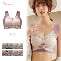 VEIMIA Áo lót cỡ lớn cộng với áo ngực siêu mỏng Áo lót kích thước lớn phong cách siêu mỏng