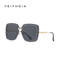 Veithdia Kính Mát Gọng Lớn Chống Tia UV Thời Trang Cho Nữ JS8522