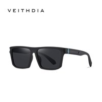 Veithdia Kính Mát Phân Cực Gọng Vuông Thời Trang Cho Nam Và Nữ tr7556