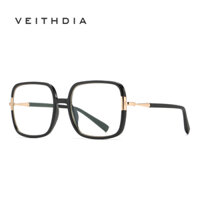 Veithdia Mắt Kính Chống Ánh Sáng Xanh TR90 Chất Liệu Đồng TJ880