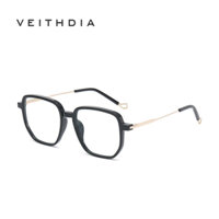Veithdia Mắt Kính Gọng Lớn Co Giãn Màu Gradient Chống Ánh Sáng Xanh TJ851