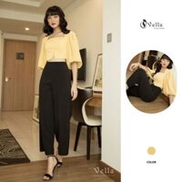 Vella Fashion quần culottes nữ dáng suông dễ mặc VQ20127