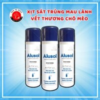 Vemedim Alusol - Xịt sát trùng vết thương, giúp mau lành vết thương cho chó mèo - 150ml