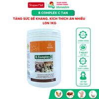 Vemedim B complex C tan thức ăn bổ sung vitamin tăng đề kháng cho gia súc, gia cầm, lon 1kg
