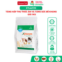 Vemedim Xylazym là Enzyme tiêu hóa tan hoàn toàn, vitamin cho gia súc gia cầm, gói 1kg