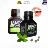 vıên bạc hà khử hôi miệng Breath Pearls Original Fresh Mint