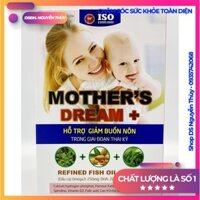 Vên Uống Mother’s Dream – Hỗ Trợ Giảm Buồn Nôn Trong Giai Đoạn Thai Kỳ– Hộp 60 Viên