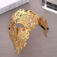 Venice Mặt nạ kim loại bán chạy cosplay Hóa trang Hiệu suất Hiệu suất Mặt nạ sắt che mặt cao cấp ruiqiao.my20250310