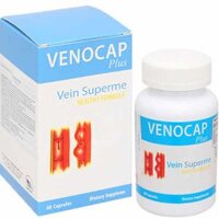 Venocap Plus hỗ trợ tăng cường sức bền thành mạch hộp 60 viên