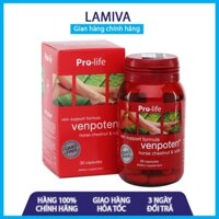 Venpoten Hộp 100 viên - Giãn tĩnh mạch, hạt dẻ ngựa