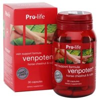 Venpoten Hộp 30 viên - Giãn tĩnh mạch, hạt dẻ ngựa