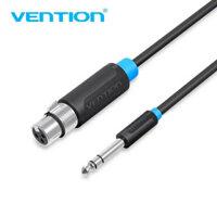 Vention 6.5mm Cáp Âm Thanh Micro Cân Bằng Analog Dây Âm Thanh XLR Nữ Đến 6.5 Jack Cho Máy Tính Điện Thoại Loa Khuếch Đại
