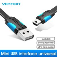 Vention cáp sạc Mini USB 2.0 A Male to Mini USB Male Data Cable For Cellular Phone Digital Camera HDD MP3 MP4 Player Tab