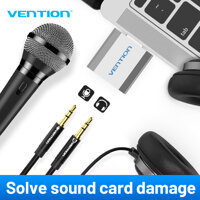 Vention External Sound Card USB To 3.5mm Jack Aux headset Adapter Stereo Audio sound card For Speaker PC Mic Laptop Computer PS4