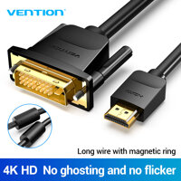 Vention HDMI to DVI Cable DVI-D 24+1 Pin Support 1080P 3D High Speed HDMI Cable for LCD DVD HDTV XBOX Projector PS3 LazadaMall