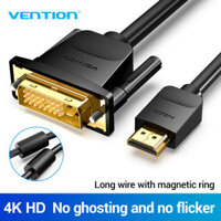 Vention HDMI to DVI Cable DVI-D 24+1 Pin Support 1080P 3D High Speed HDMI Cable for LCD DVD HDTV XBOX Projector PS3