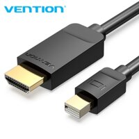 Vention Mini DP Sang HDMI Cáp HDMI 1080P 60Hz Đen Cho Tivi LCD Laptop Máy Tính
