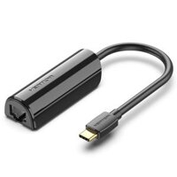 Vention USB-C to Gigabit Ethernet Adapter 0.15M Black ( CFB-BB )