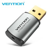 Vention USB card Âm Thanh Bên Ngoài Giao Diện Âm Thanh USB Soundcard Adapter 3.5 Mm Cho Laptop PS4 Tai Nghe card Âm Thanh USB pc card Âm Thanh
