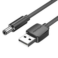 Vention USB to DC 5.5mm Power Cord 1M White Tuning Fork Type ( CEY-WF )