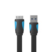 VENTION USB Type A Male to Micro B Cable Replacement for External Hard Drive Samsung S5 and Note3 1m Black