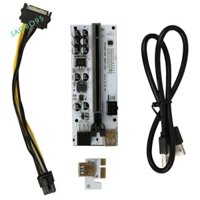 Ver012 PCIE Riser USB3.0 Card đồ họa tốc độ cao PCIE Adapter Card 1X đến 16X Expander PCIE Riser Card để khai thác