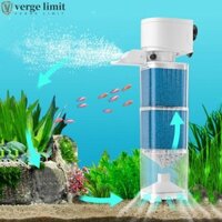 Verge LIMIT Bộ lọc chìm bể cá, Tắt tiếng Bộ lọc tích hợp Lọc nước, Máy hút phân cá Máy bơm tuần hoàn nước bằng nhựa Máy bơm oxy có thể tháo rời Bể cá