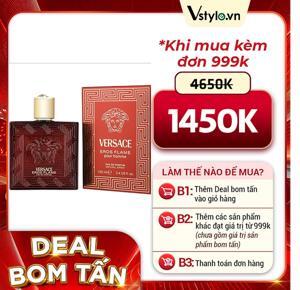 Nước hoa Nam Versace Eros Pour Homme EDT 100ml