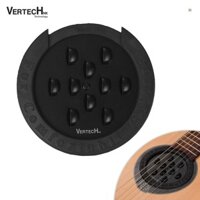 Vertechnk SM-10 Guitar Soundhole Cover Lỗ Âm Thanh Phản Hồi Đệm Đen Dia.100mm cho EQ Acoustic Đàn Guitar Dân Gian