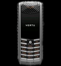 VERTU ACSENT NEW TITANIUM, CARBON FIBRE ORANGE LEATHER