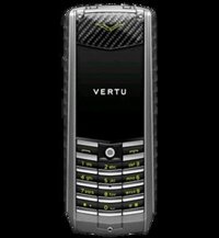 VERTU ACSENT NEW TITANIUM, CARBON FIBRE GREEN LEATHER