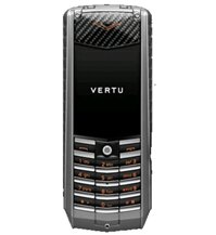 VERTU ACSENT NEW TITANIUM, CARBON FIBRE ORANGE LEATHER