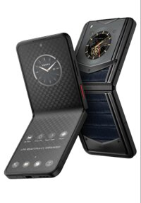 Vertu Ironflip Navy BLue Alli Bes Fee Alligators Skin