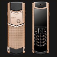 Vertu Signature S Clous de Paris Red Gold